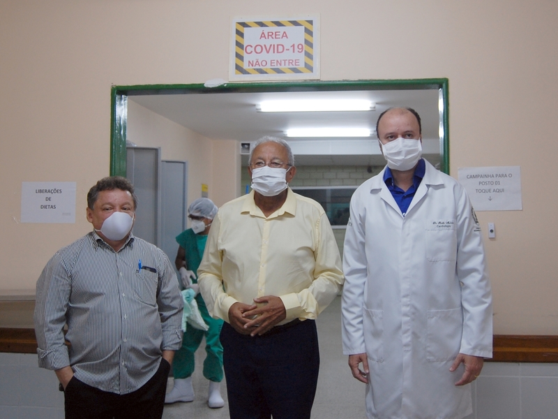 Doutor Pessoa visita HU e reafirma colaboração na saúde municipal